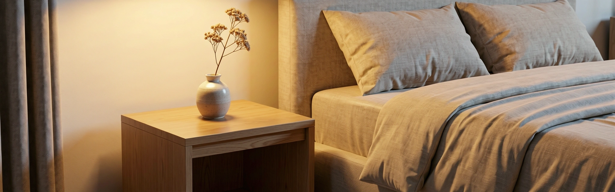 Ambiente de calma para un descanso reparador