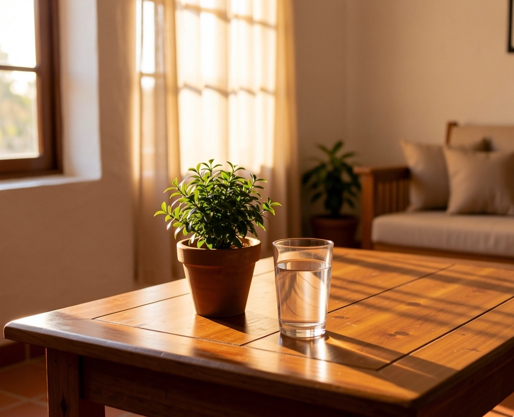 Ambiente matutino saludable para iniciar el día